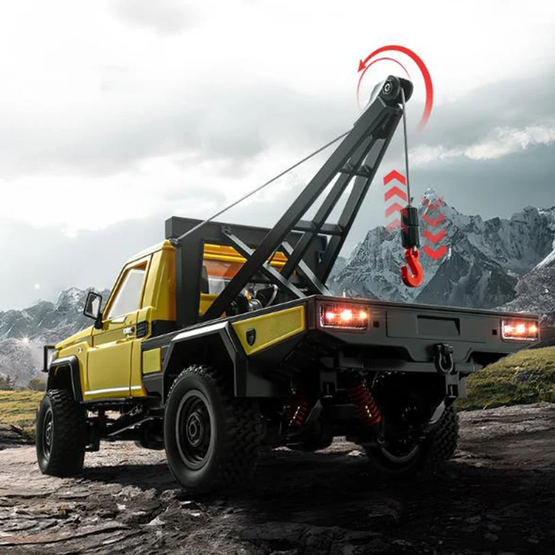 Hot Mn82t 1:12 2.4g Rc Crawler Elevator 4wd Remote Control Off-Road Vehicle Rc Rock Climbing Car Toy Model Boys Gifts