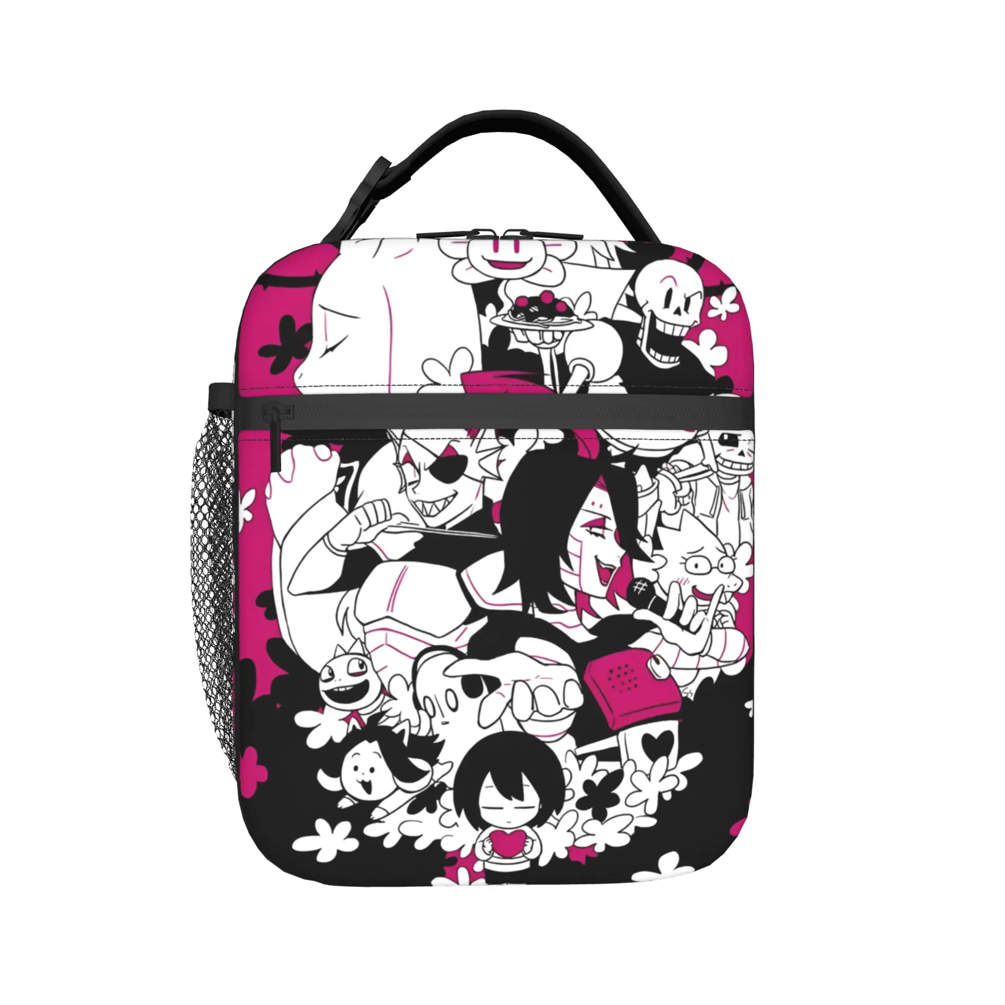 Deltarunes Insulated Lunch Bags Thermal Bag Reusable,Meal Container Gaming High Capacity Lunch Box Tote Men Women Beach  Outdoor