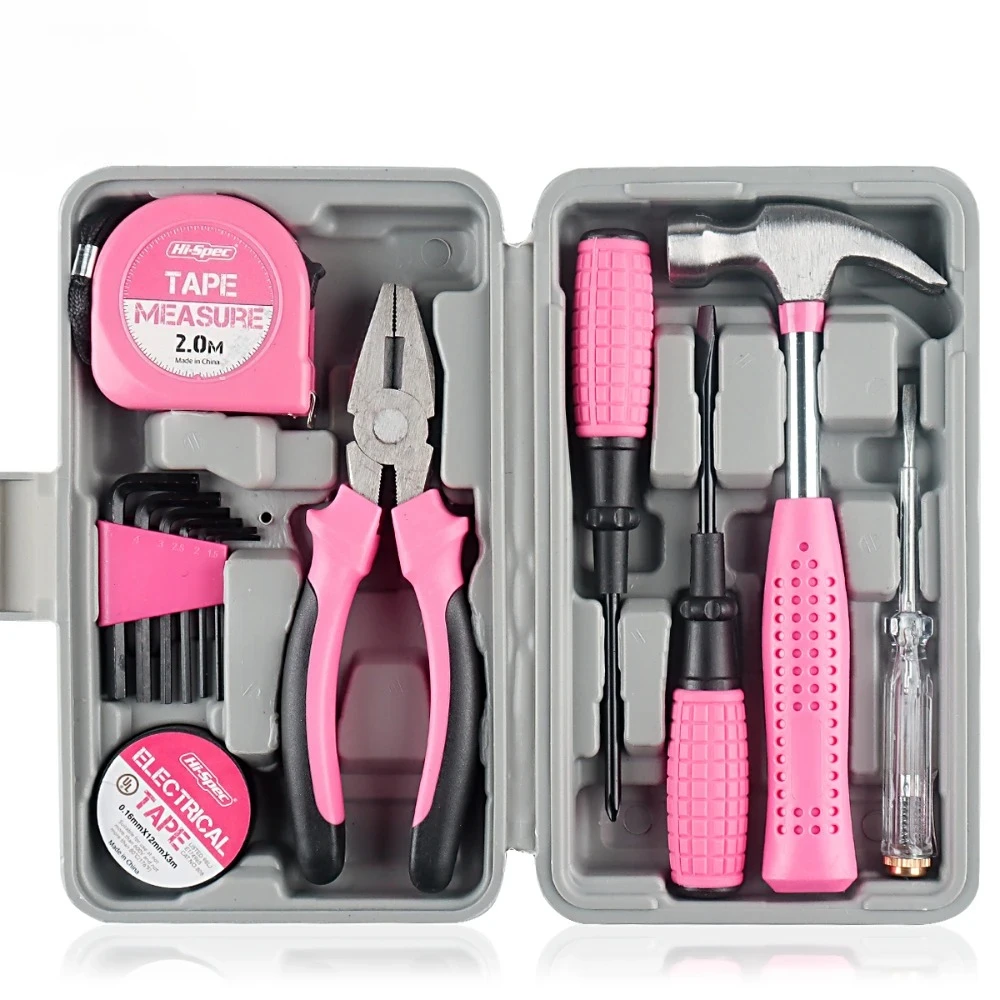 

Набор для электромонтажных работ из 13 предметов: шестигранные ключи, отвертки, плоскогубцы, набор инструментов для повседневного использования.