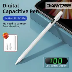 For iPad Stylus Pencil Display Power Pen for iPad Mini 5/6 6/7/8/9/10 Gen Air 3/4/5 Pro 11/12.9 for Apple Post-2018 Products