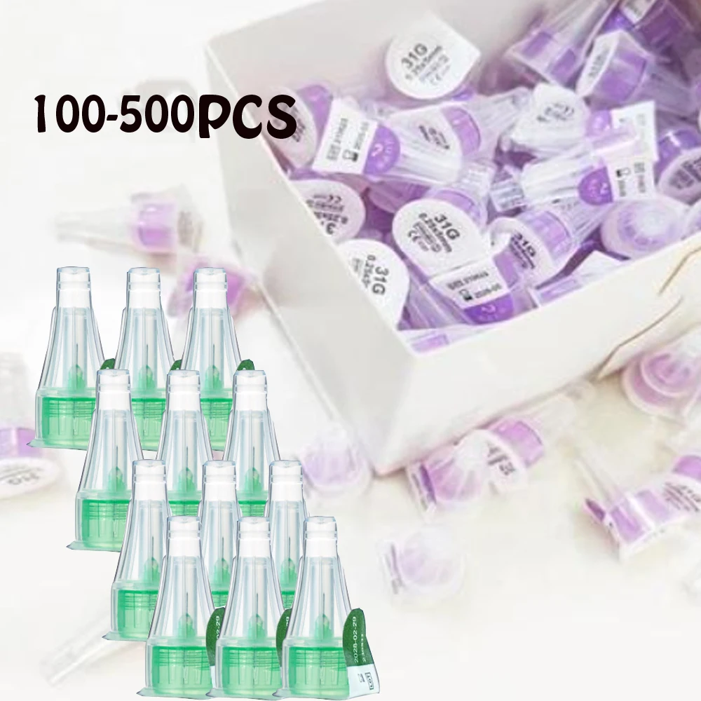 

100-500Pcs Independent Packaging Insulin Cartridges Pen Tip 4/6/8mm For Magic Pen for Lilly Insulin Injection Pen