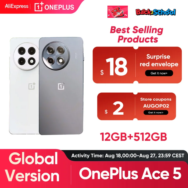 New Oneplus Ace 5 5G Smartphone Snapdragon 8 Gen 3 6.78