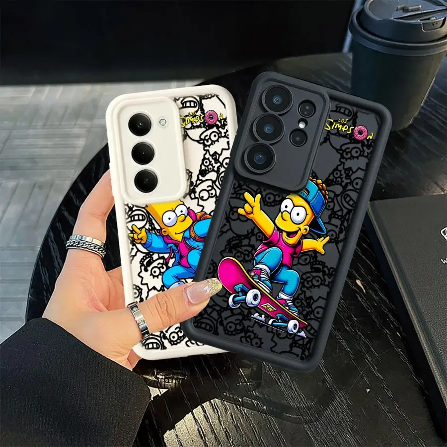 Case for Samsung Galaxy A26 A32 A51 A73 A53 A54 A15 A16 A12 A13 A35 A36 A71 A72 A23 A56 A34 Phone Cover Funny Cartoon The