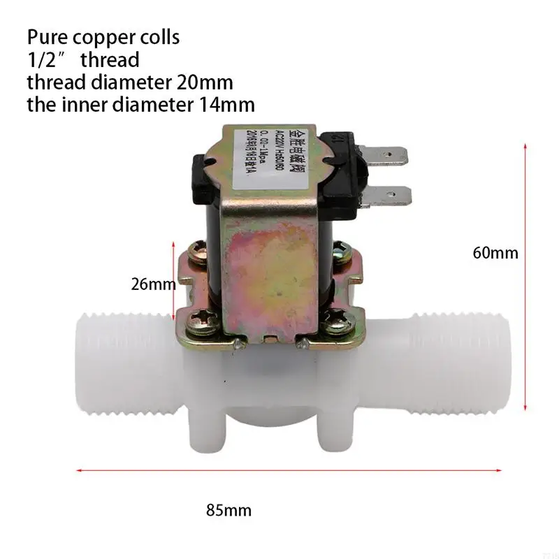 77JB AC220V Electric Solenoid for Valve C Water Air Inlet C