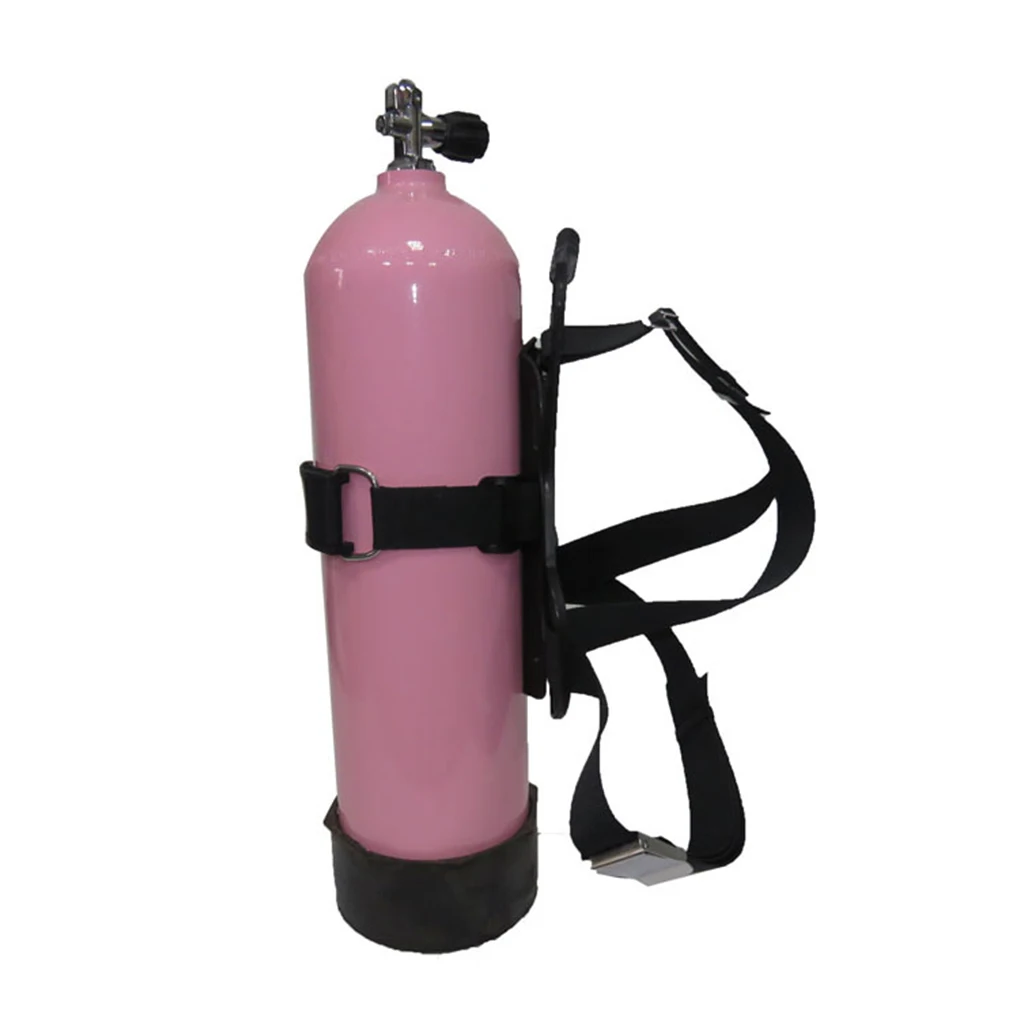 Diving Oxygen Tank Back Holder Mount Backboard Jacket Webbing Heavy Duty Diver High Strength Scuba Bracket Backpack