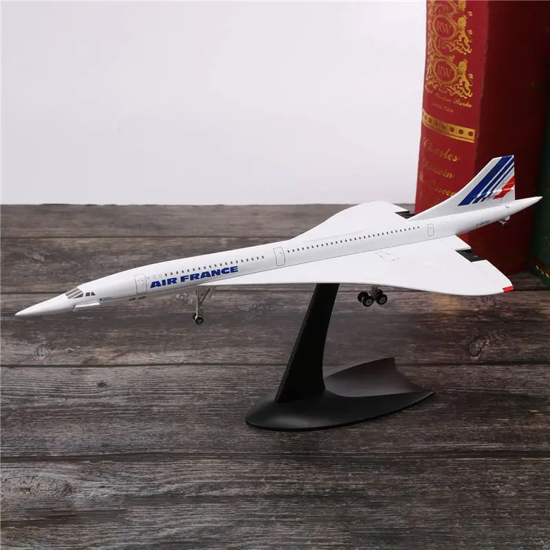 1/200 Concorde Supersonic Passenger Aircraft Model For Static Display Collection