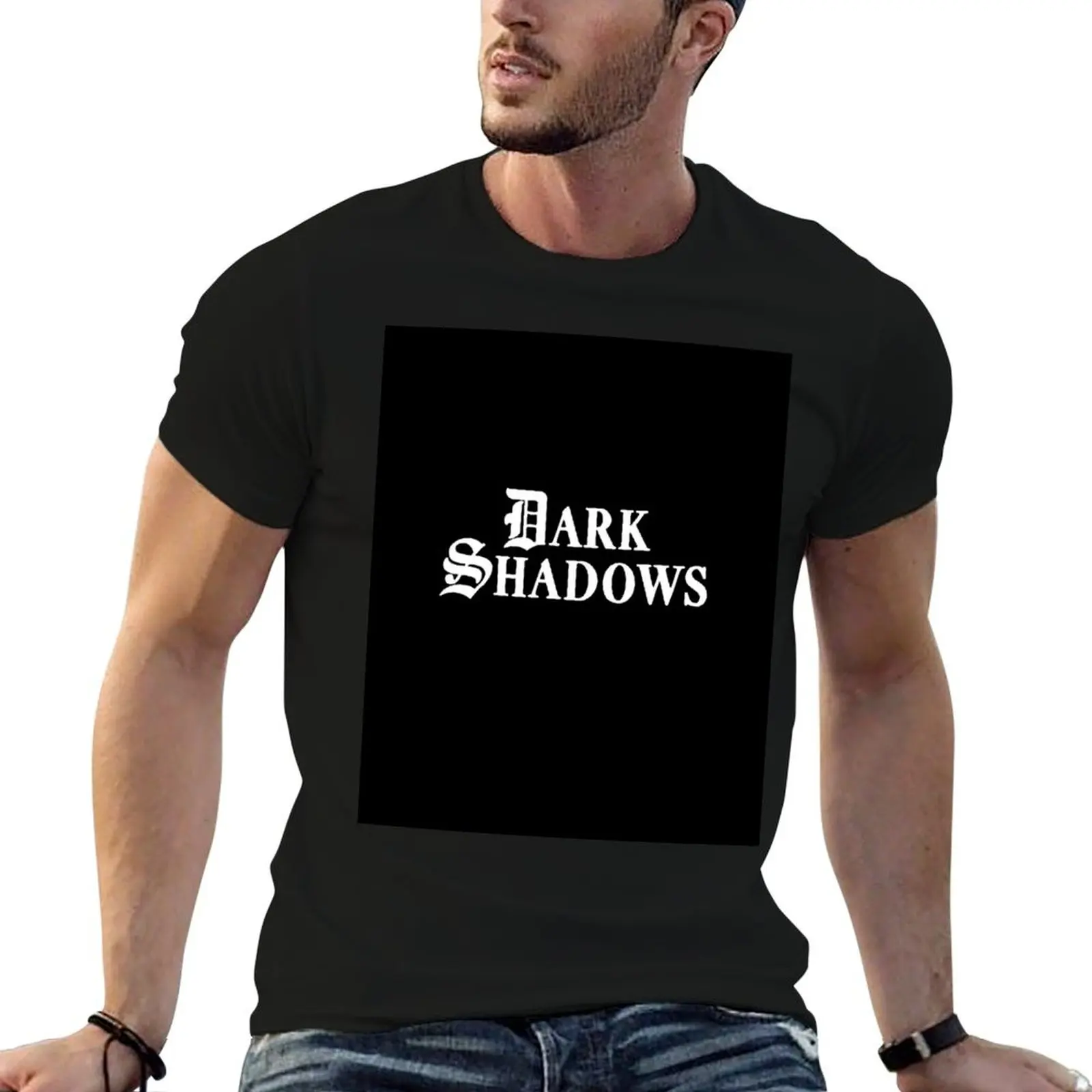 

Dark Shadows T-Shirt vintage essential t shirt man t shirt mens cotton t shirts