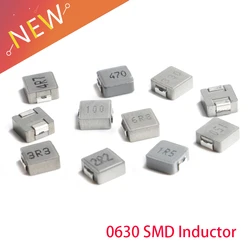 10PCS 0630 SMD Inductance 1UH 2.2UH 3.3UH 4.7UH 6.8UH 10UH 15UH 22UH 33UH 47UH Power Inductor