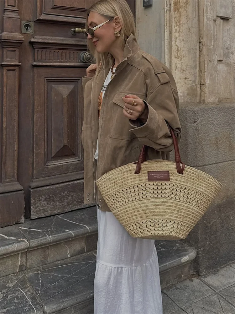 Tossy Autumn Elegant Fashion Jackets Outwear For Women Pocket Patchwork Commute Tracksuit Coat Loose Zipper Female Jackets 2025