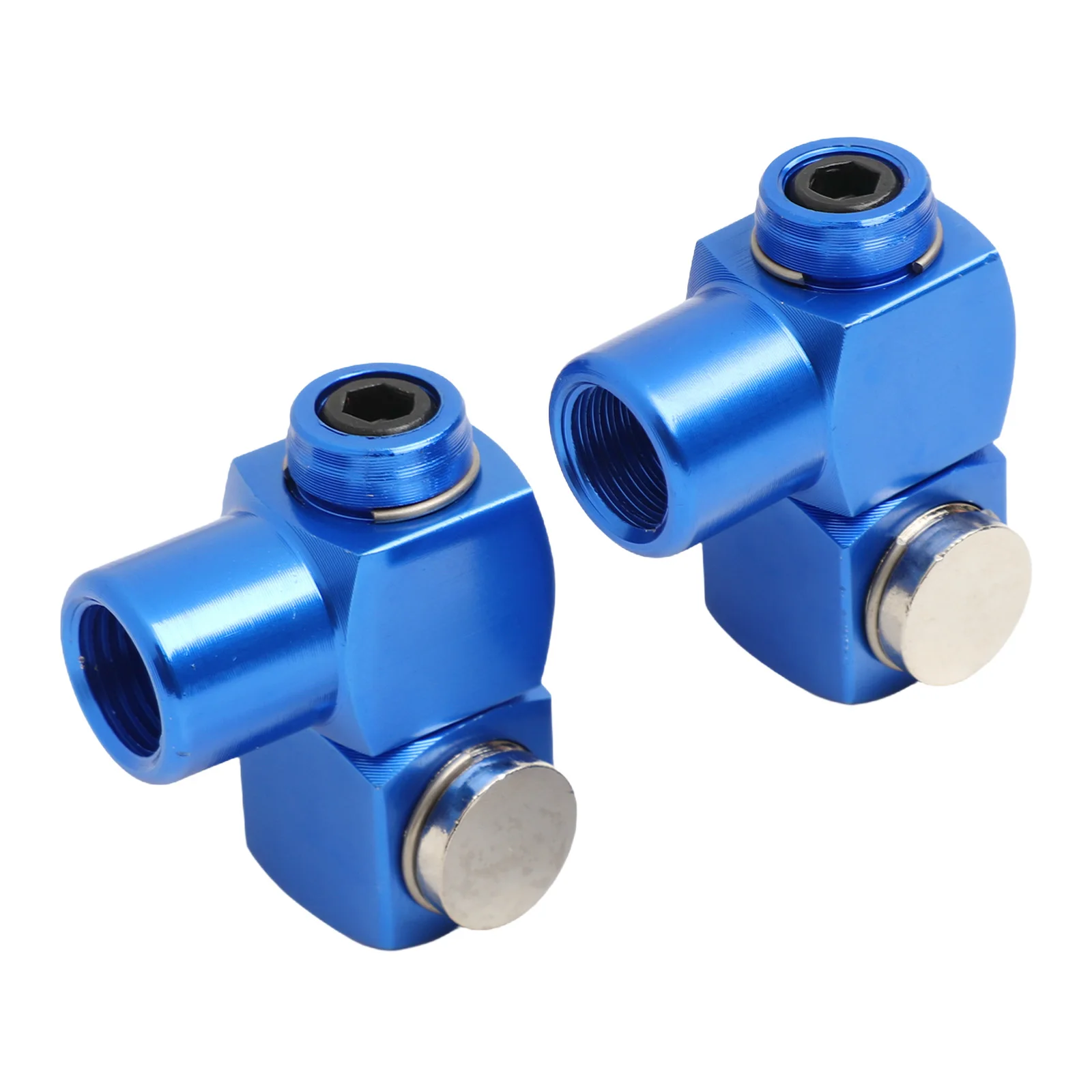 

4pcs 1/4 Inch Swivel Air Hose Connector Air Fitting Adapter Pneumatic Conversion Joints Pneumatic Tools Accessories