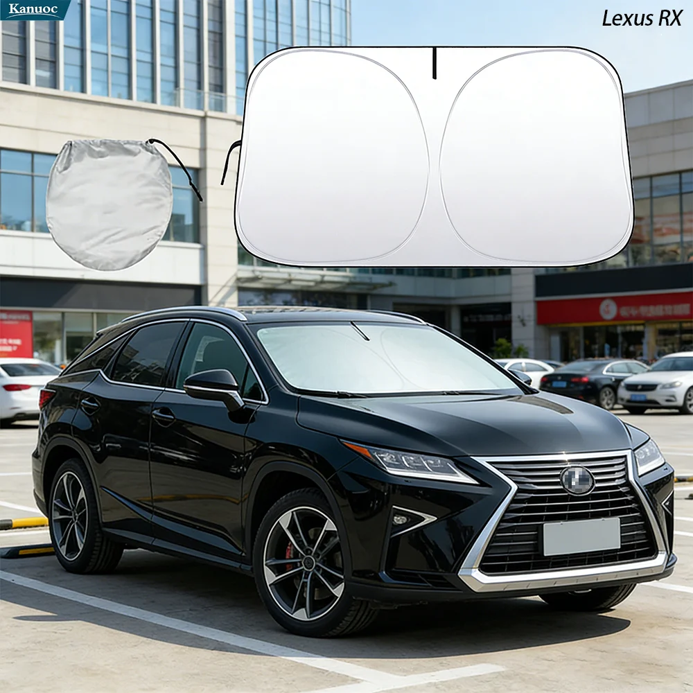 

Windshield Sun Shade For Lexus RX Car Sunshade Sun Visor Protector Foldable Blocks UV Rays
