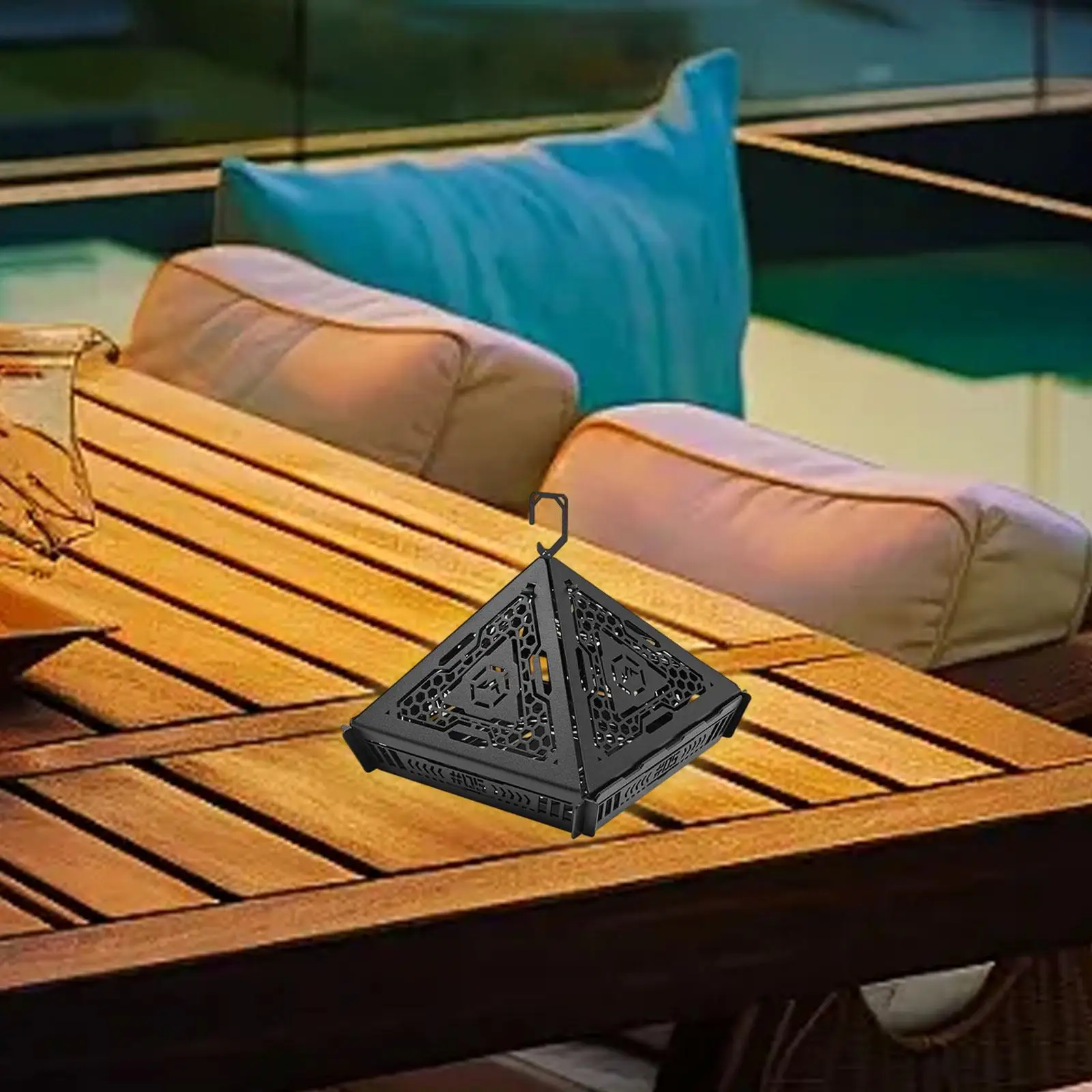 

Pyramid Lampshade Camping Lights Cover for Backpacking Atmosphere Lighting