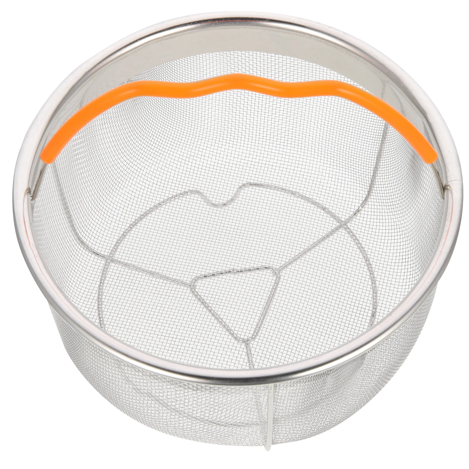 

1 шт., корзина для пароварки из нержавеющей стали для слива овощей, ситечко для фруктов, кухонный дренажный контейнер, бытовой контейнер для приготовления на пару