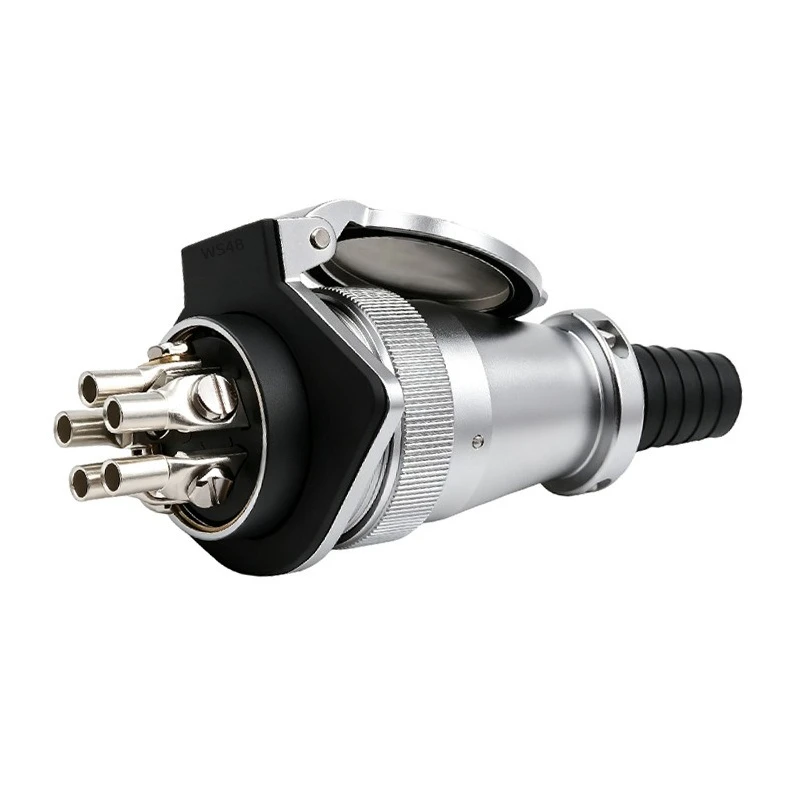 WS48 aviation plug, diamond socket 5 7 20 core 27 38 42 core TQ ZG