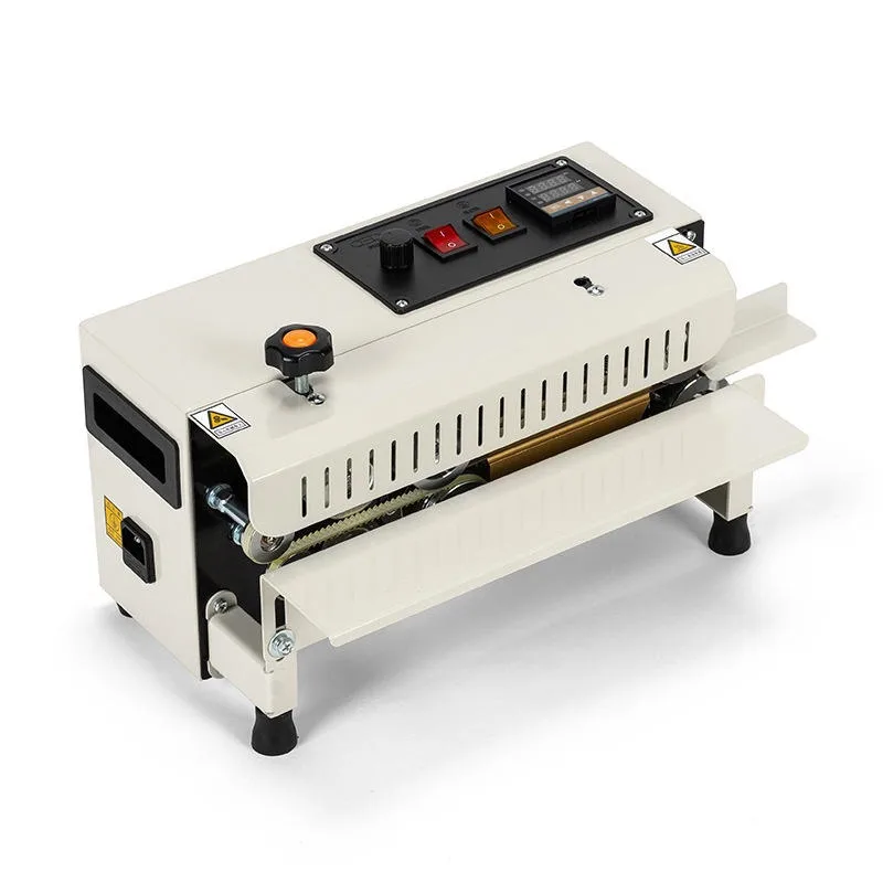 Continuous belt horizontal pulse sealing machine automatic plastic bag packaging sealing machine