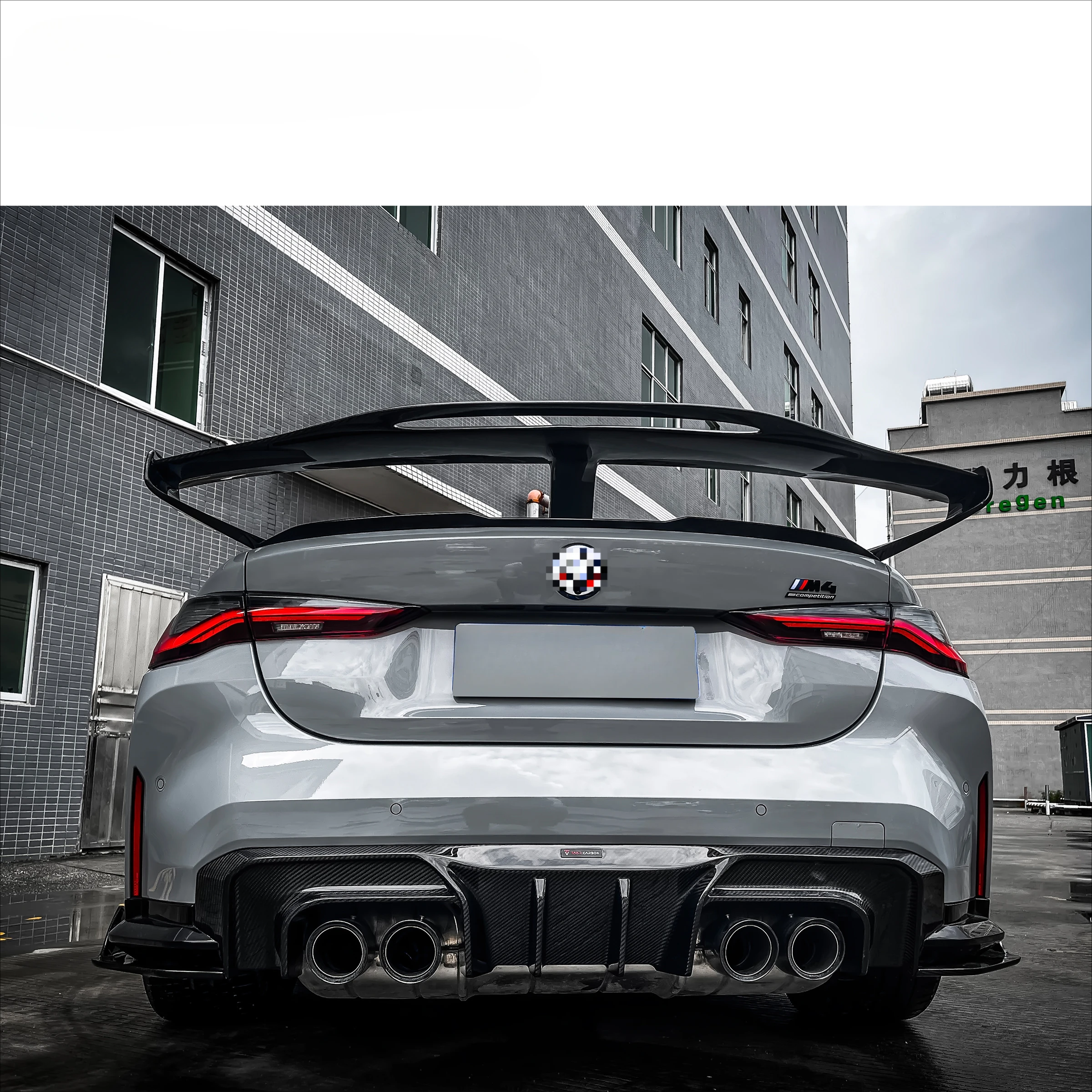 Factory Wholesale Dry Carbon Fiber Material Car Universal Rear Spoilers Trunk Spoiler For 、 M3/M4 G80/G82 2021-2023custom