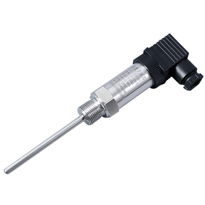 4-20mA to 0-10V to RS485 Temperature Transmitter DC 24V 200C Temperature Sensor 304 Stainless Hirschmann Temperature Transmitter