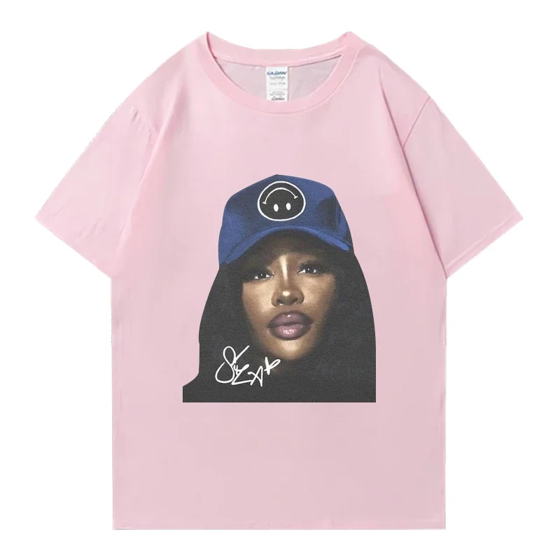 NEW SZA singer Graphic print music vintage T shirt  Men Women Fashion O-Neck Hip Hop T-shirts Unisex 100% Cotton plus size tops