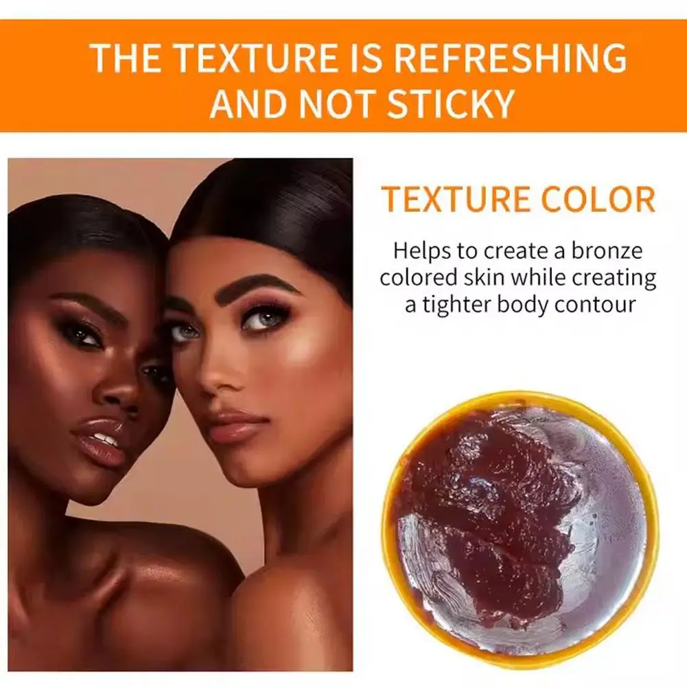 كريم الجسم من جل تسمير البشرة المكثف 150 مل من كاروتين، برونز طبيعي، بني لامع، حماية من إشعاع البشرة، ترطيب أشعة الشمس #5