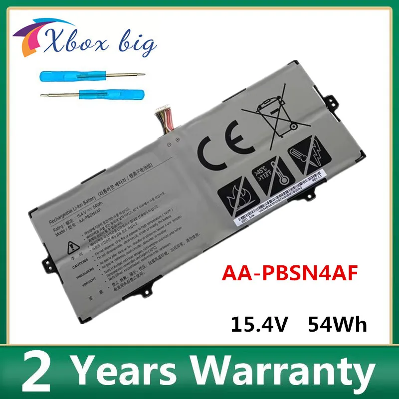 

New AA-PBSN4AF Laptop Battery For Samsung Notebook computer for Samsung NP930SBE NP950SBE AA-PBSN4AF 15.4V 3500mAh 54Wh