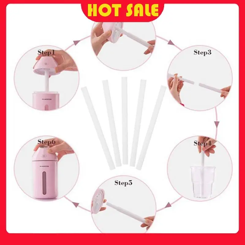 Needful 100Pcs Car Humidifier Sticks Cotton Filter Refill Sticks Filter Replacement Wicks For Portable Ultrasonic Aroma Diffuser
