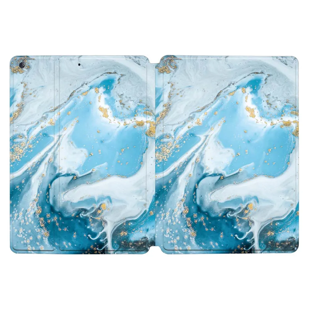 Etui na tablet z marmurowym wzorem do etui IPad Mini 6 2021 IPad Mini 6. generacji 8,3-calowy skórzany futerał ochronny z podstawką