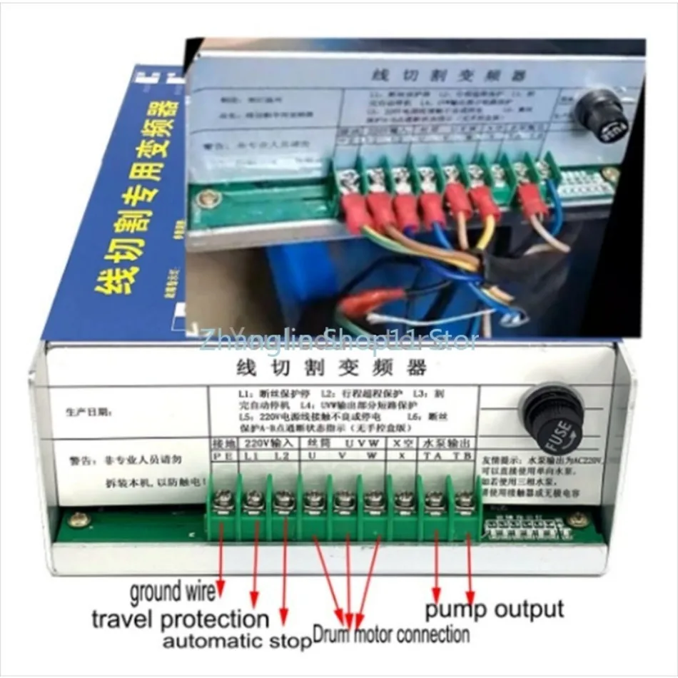 Wire Cut Special Frequency Inverter Converter with Hand Control Spark Machine Inverter EDM Part High Quality