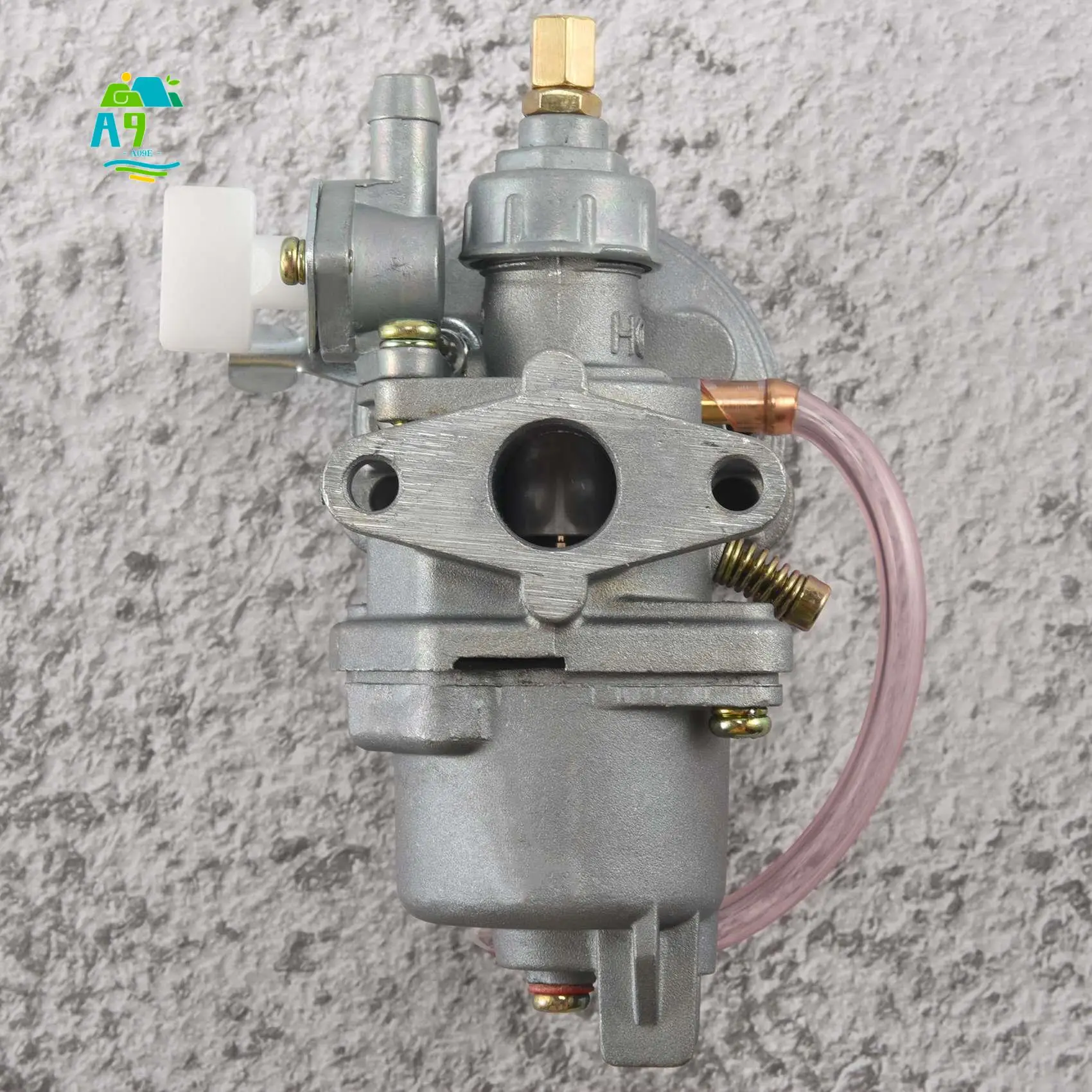 A09E-Carburetor Carb Carby + Air Filter + Stack For 2 Stroke 47Cc 49Cc Engine Parts Mini Moto Kids Atv Quad Dirt Pocket Bike Min