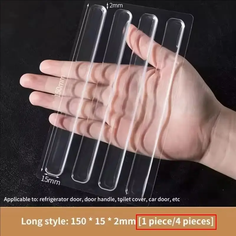 Buffer Bumper Mute Protection Pad Door Stopper Toilets Drawer Door Cabinets Anti-collision Silicone Pad Self Adhesive