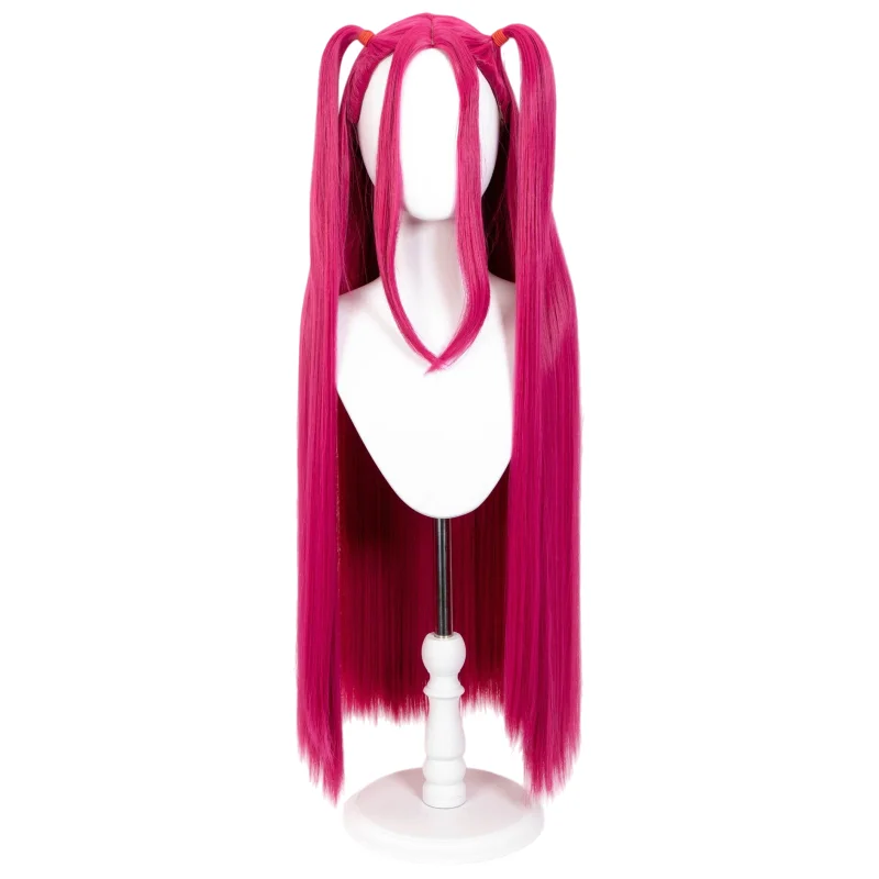 ミラウィッグ映画 KPop デーモンハンターコスプレウィッグレッドロングウィッグ女性ハロウィンパーティーパフォーマンス小道具