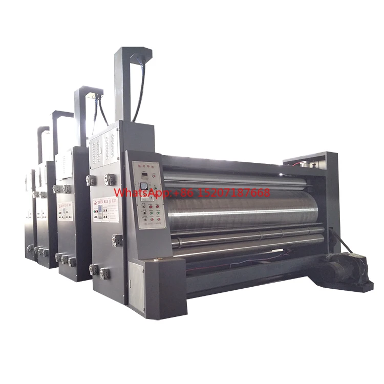 Chain Feeder Corrugated Printing Machine 2 Colour Corrugated Flexo Printing Machine