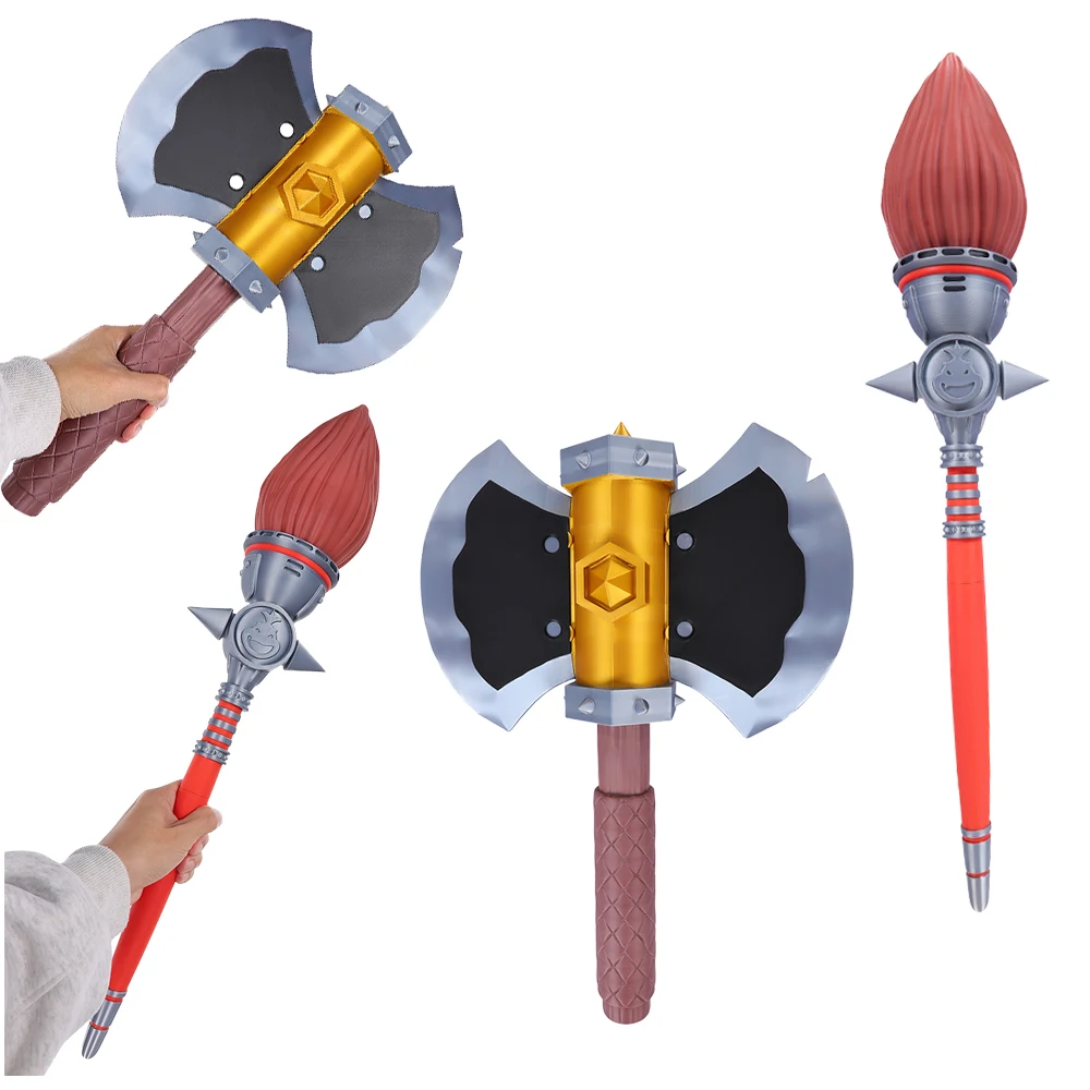 

Anime Game Bowser Cosplay Fantasy Koopa Weapons Axe Brush 2026 Movie Costume Disguise Accessories Halloween Roleplay Prop