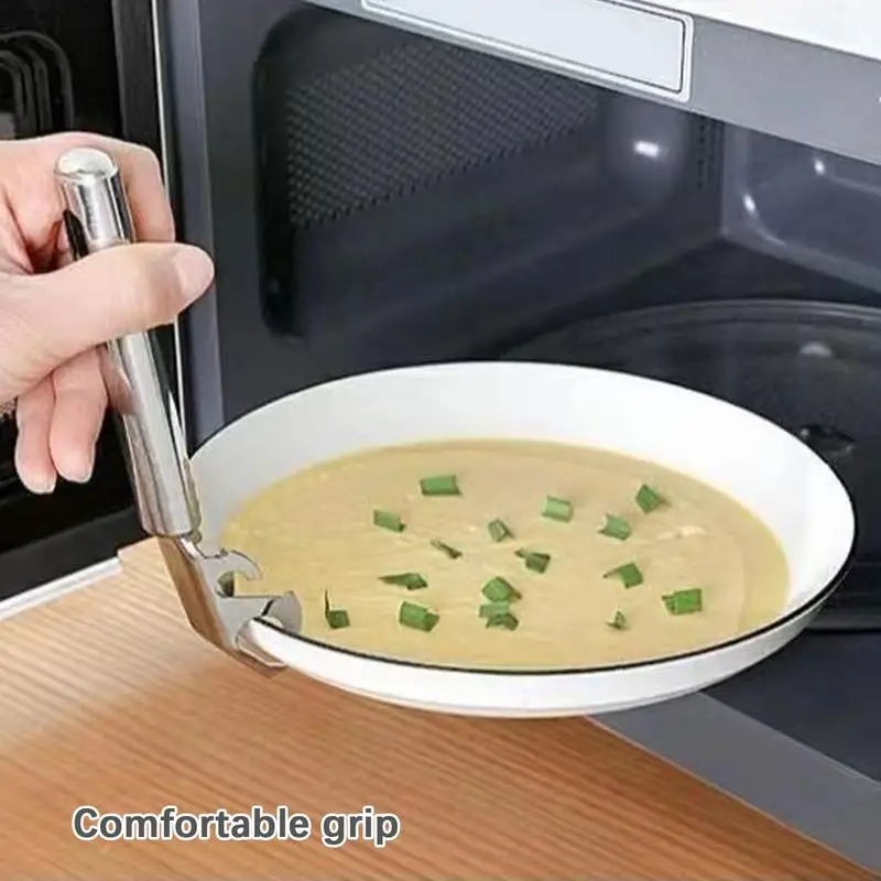 Зажим для сковороды для кемпинга и пешего туризма, зажим для кухонной чаши, зажим для кастрюли, аксессуары для посуды для пикника, посуда для кемпинга, барбекю, посуда