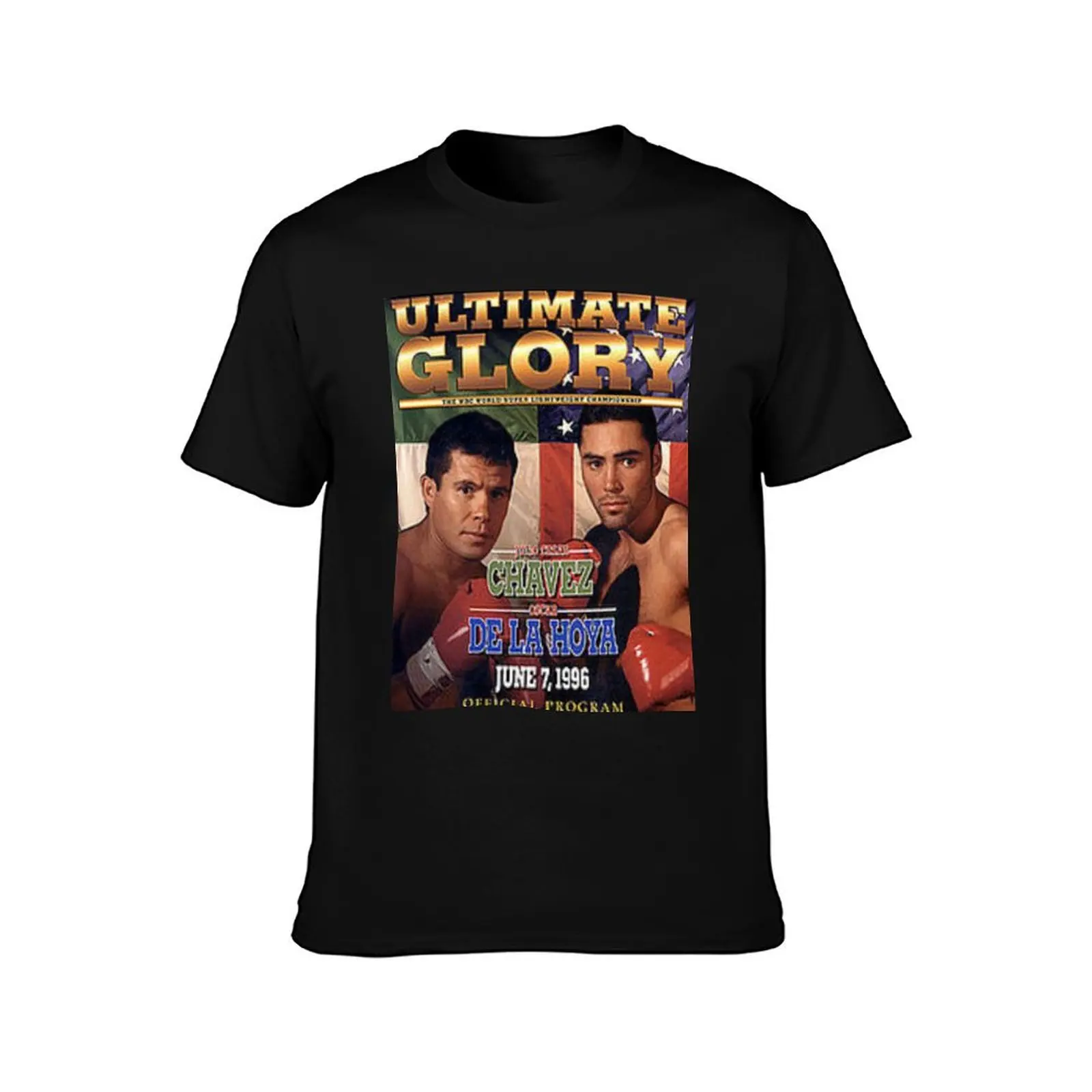 CHAVEZ VS DE LA HOYA MOCK T-Shirt Big Size Simple T-Shirt