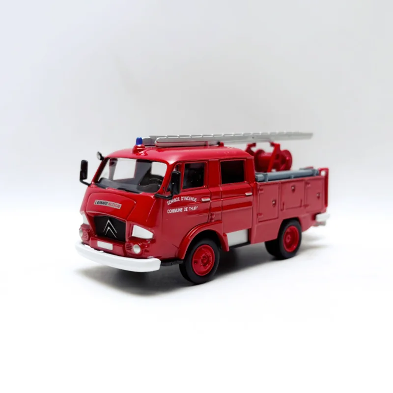 DelPrado Diecast escala 1:50 Citroen 350 1976 motor de bomberos colección de modelos de coches de aleación regalos de recuerdo juguete ornamento exhibición estática