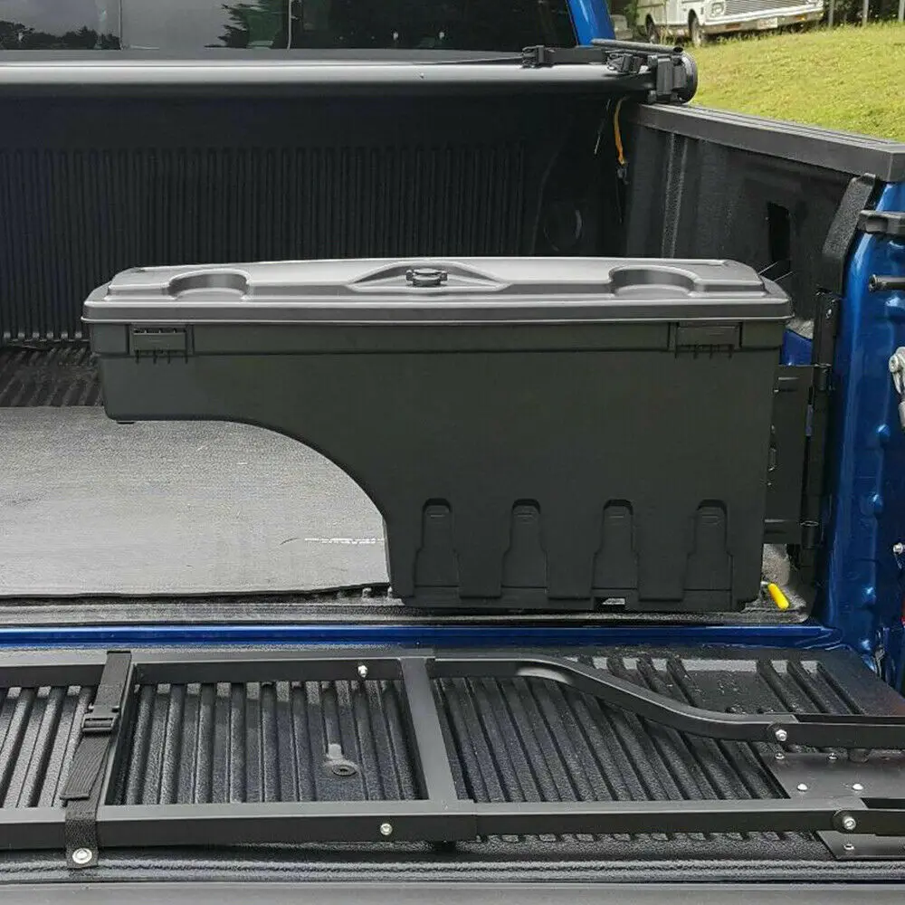 Right Side Black Rear Truck Bed Storage Box Toolbox For Tacoma 05-20