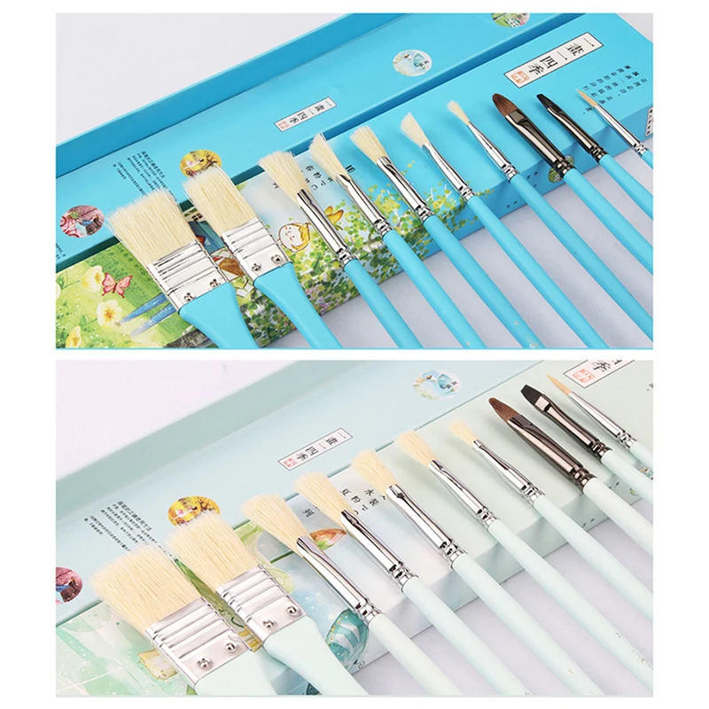 18 Colors Gouache Paint Set 30ml Portable Case With Palette Gouache Paint Watercolor Pigment Non Toxic Paints School Stationery