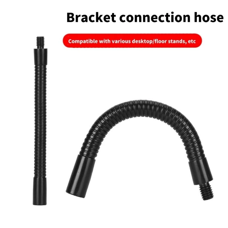 18cm Directional Adjustable Extender Microphones Stand Extension Arm 3/8 Thread Port for Camera and Lighting Mounts 83CE