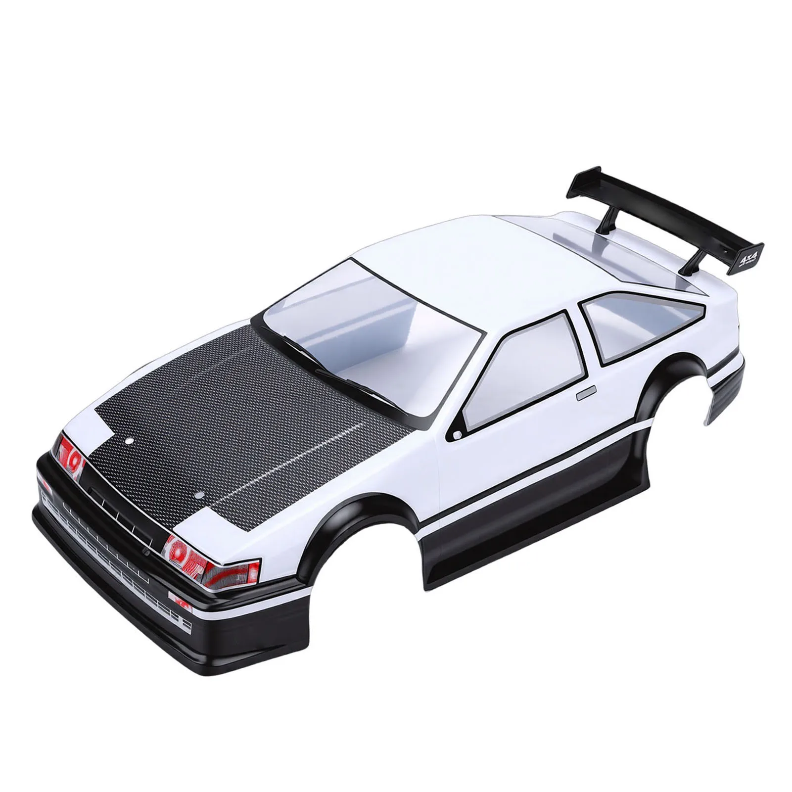 1/10 RC Car Body Shell RC Car Body Shell 1/10 Scale  Painted Precut Modification 26cm Wheelbase Fit For AE86 Racing Car