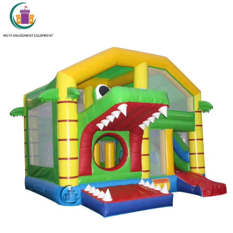 inflatable Castle With Slide Jungle Inflatable Jumping Castle Bounce House for Kidsglobally accessible