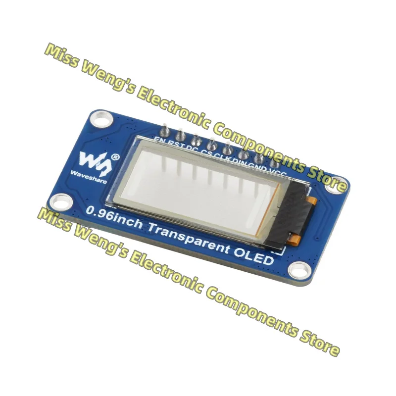 0.96inch Transparent OLED Screen expansion board SSD1312 driver chip SPI/I2C
