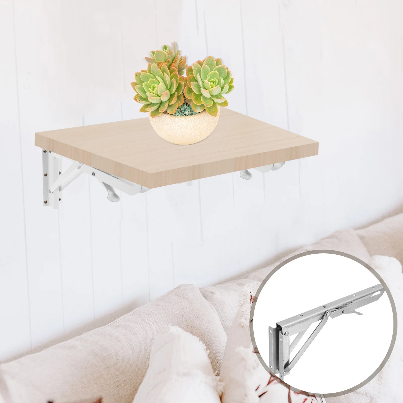 

Настенный кронштейн для полки из нержавеющей стали, сверхмощные треугольные опорные кронштейны для домашнего хранения, металлические кронштейны для полки