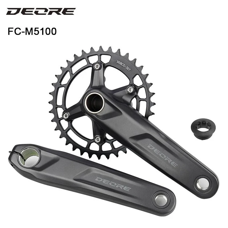 Deore M4100 1x10 Speed Groupset MTB Bike Derailleurs Shifter With M5100 Crank 10V Chain Flywheel 36/42/46/50T Bicycle Cassette