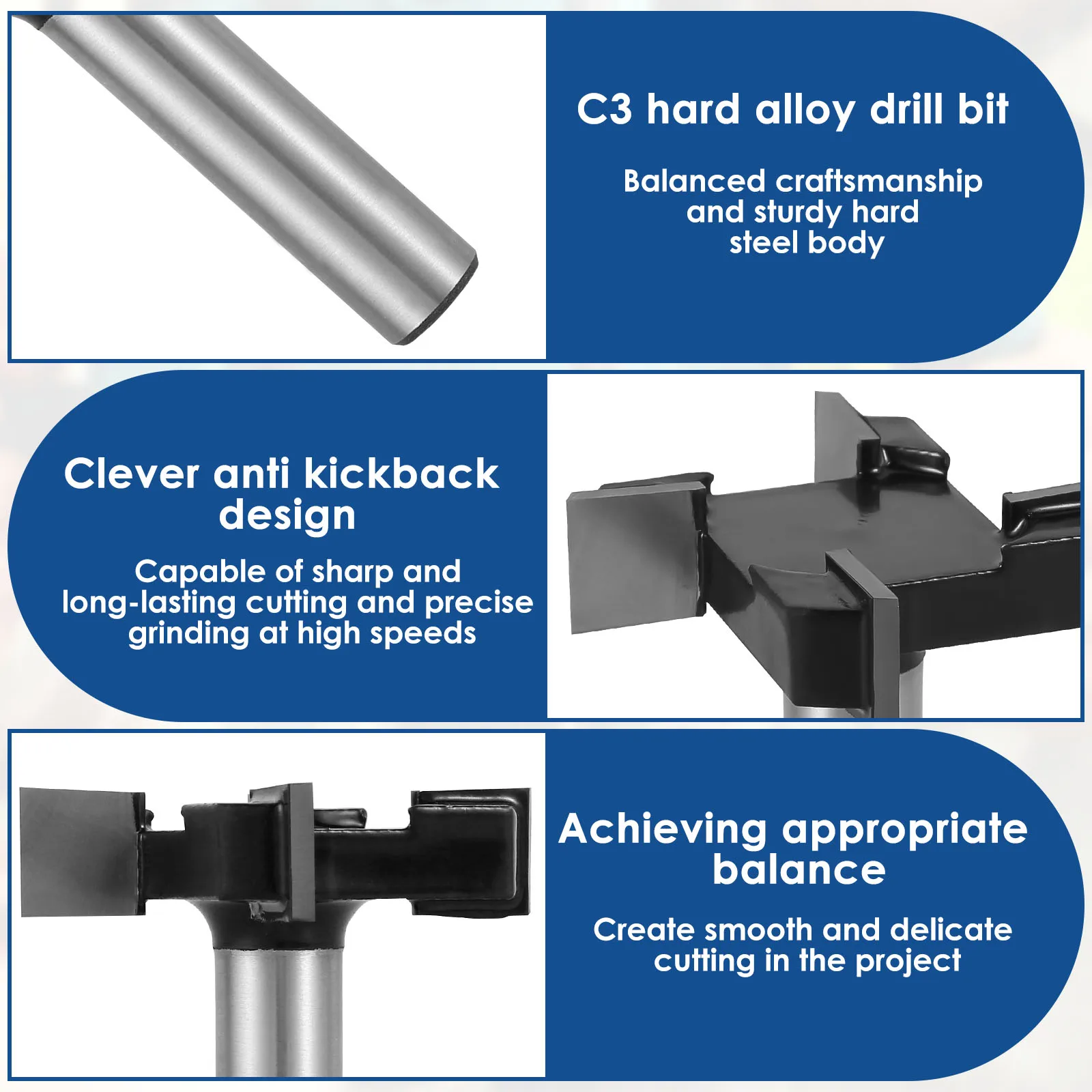 超硬スラブ圧縮フライスカッター、シャンクcnc Spilboardサーフェッシングルーター、ウッドプランジャービット、インサート超硬、2インチ、1インチ、2インチ
