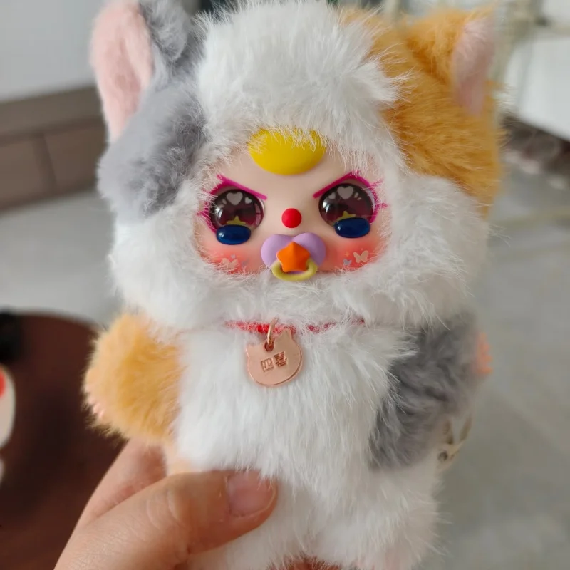 

Новая в наличии Baby Three Whose Cat Is This Serie Blind Box Виниловая кукла Милый рюкзак Подвеска Кукла для девочки Подарок-сюрприз на день рождения