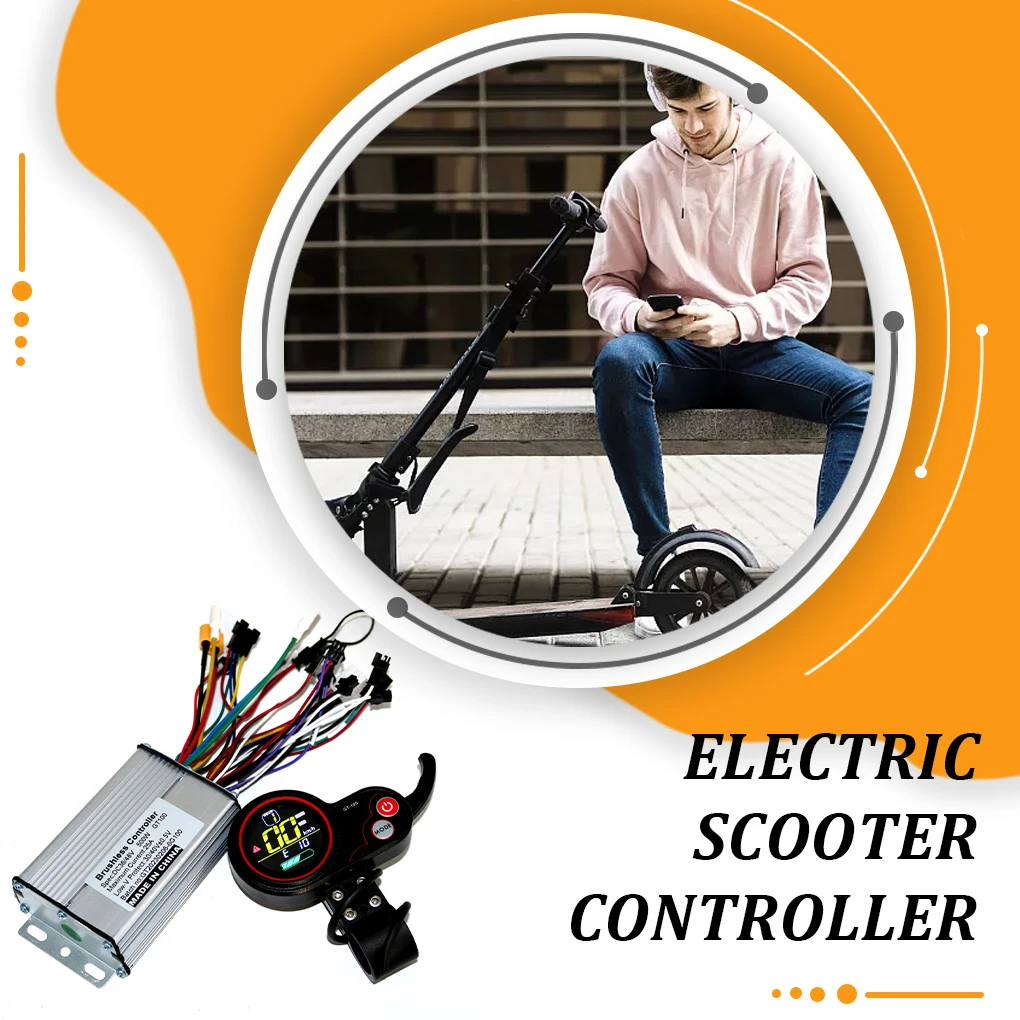 

BLDC Electric Scooter Controller Set - Simple Structure Easy Installation Undervoltage Protection 48V