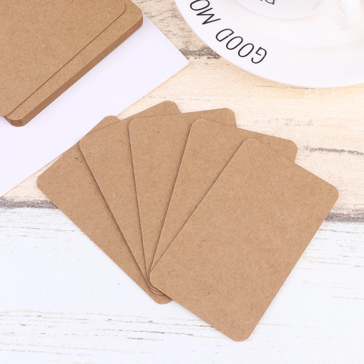 

100 Pcs Diy Greeting Card Paper Study Cards Memo Note DIY Bookmark Greeting Memo Note Card Index Index