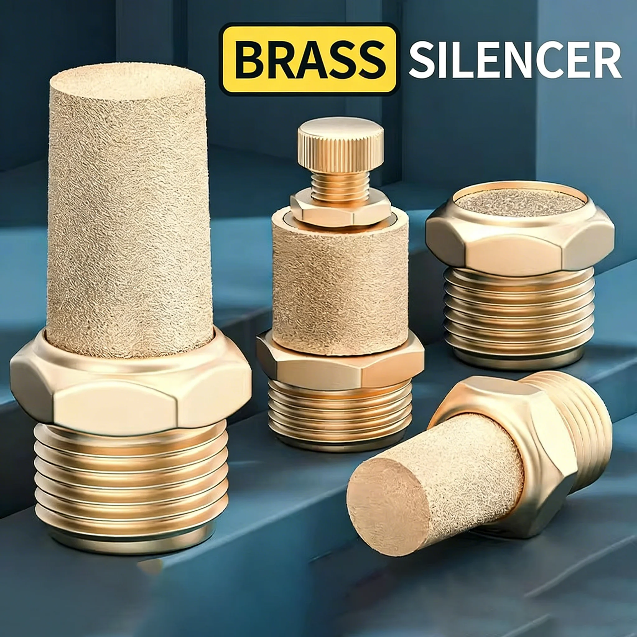 10p-50pcs-silenziatore-pneumatico-in-rame-filtro-di-scarico-valvola-solenoide-cilindro-acceleratore-a-testa-piatta-testa-lunga-bsl-01-02-03