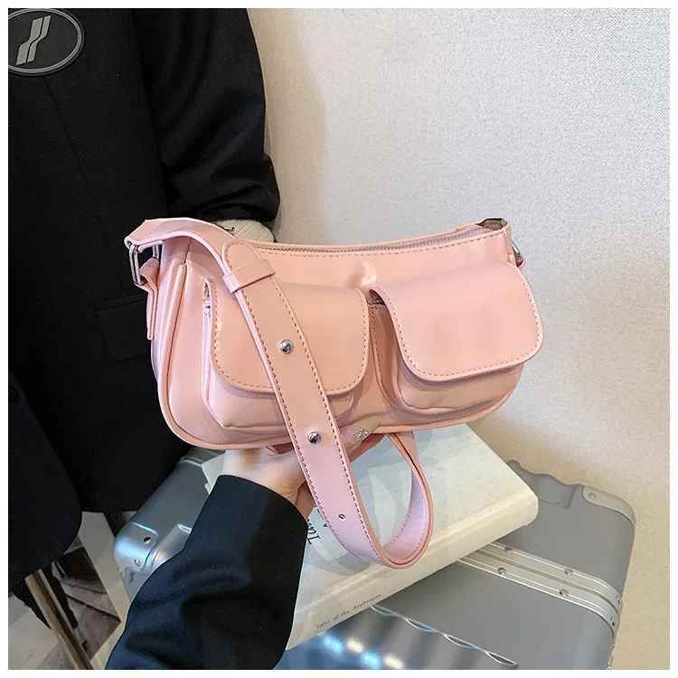 

Women Leather Luxury Classic Fashion Designer Tote Shoulder Bag Elegant Crossbody Handbag For Stylish Daily Style