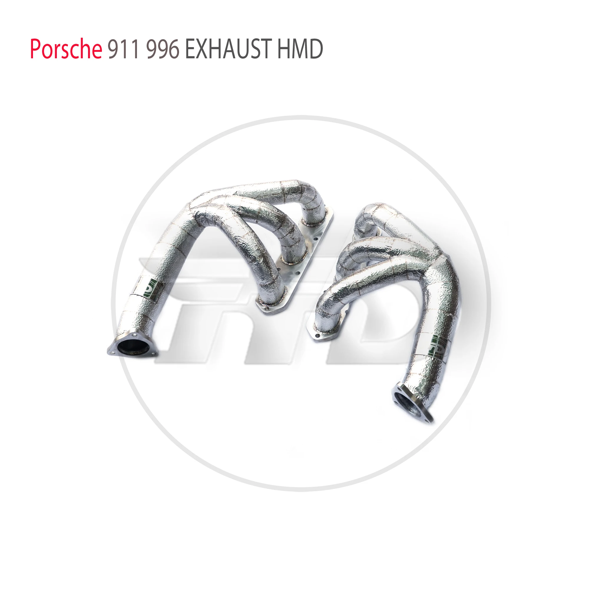 HMD Exhaust System Performance Manifold for Porsche 911 Carrera 996 Headers With Heat Shield Equal Length Pipe